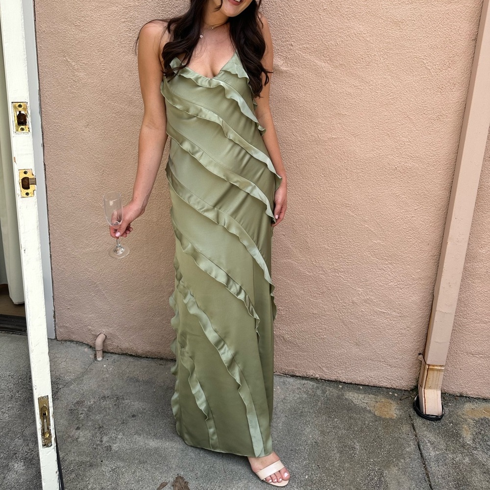 Show Me Your Mumu Romance Ruffle Bridesmaid Dress